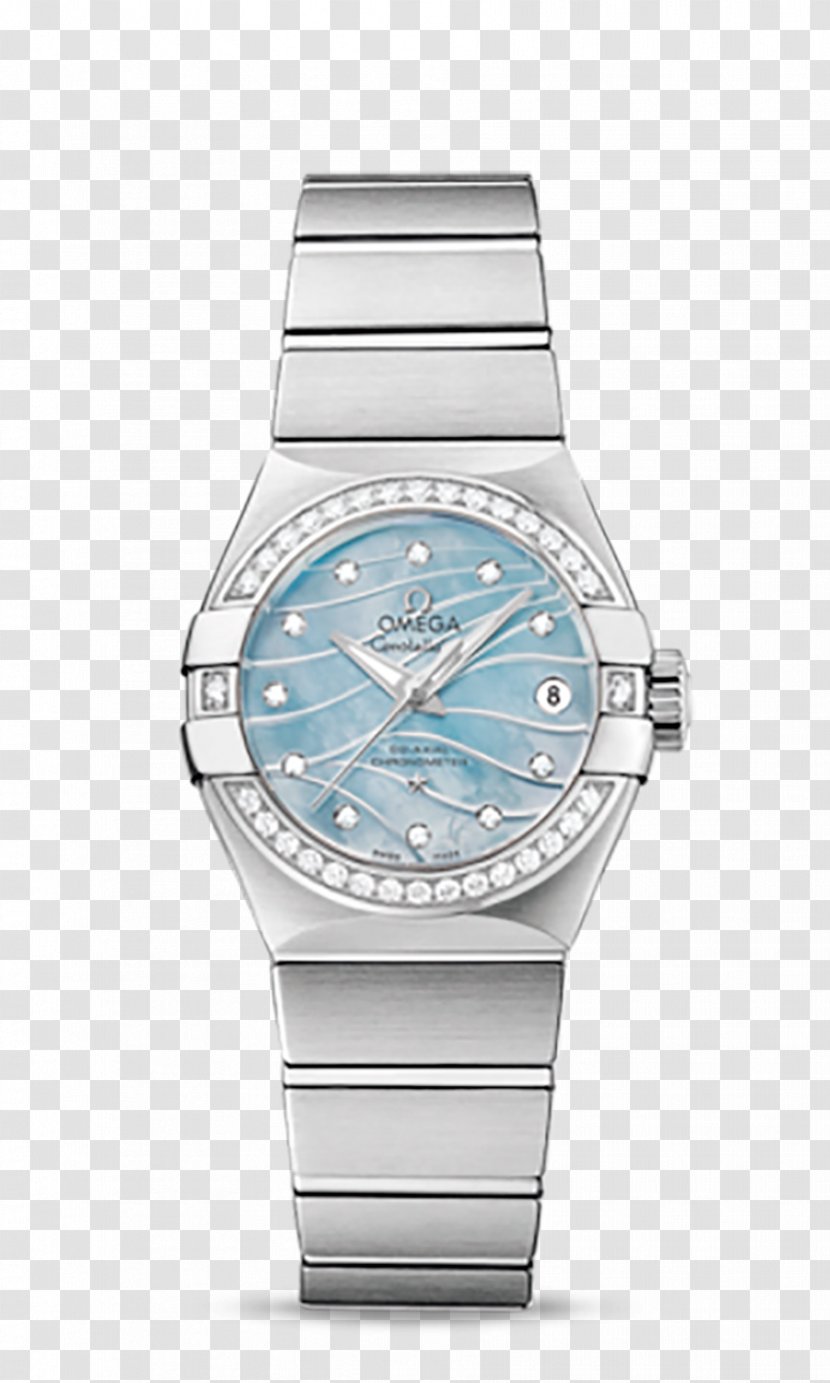 Omega Constellation SA Watch Coaxial Escapement Seamaster - Accessory Transparent PNG