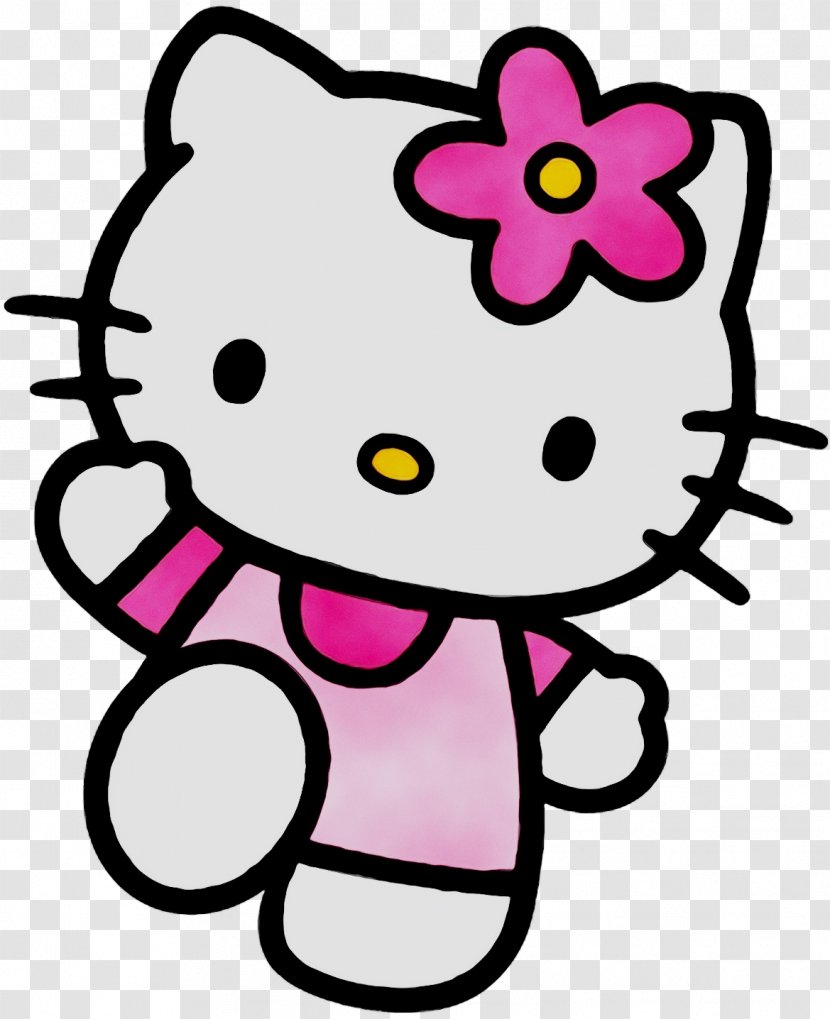 Hello Kitty Online Sanrio Image Birthday - Line Art - Party Transparent PNG