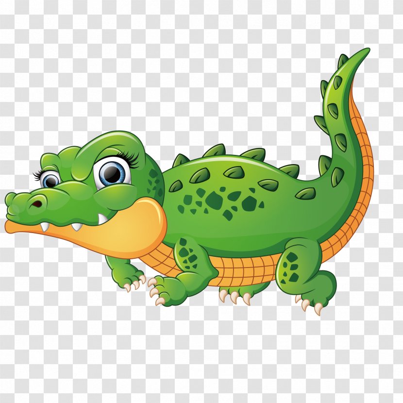 Crocodiles Alligator Illustration - Reptile - Cute Crocodile Transparent PNG