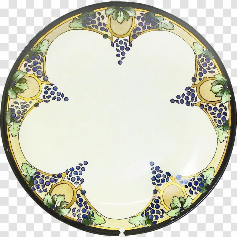 Plate Platter Porcelain Tableware Oval - Dishware Transparent PNG