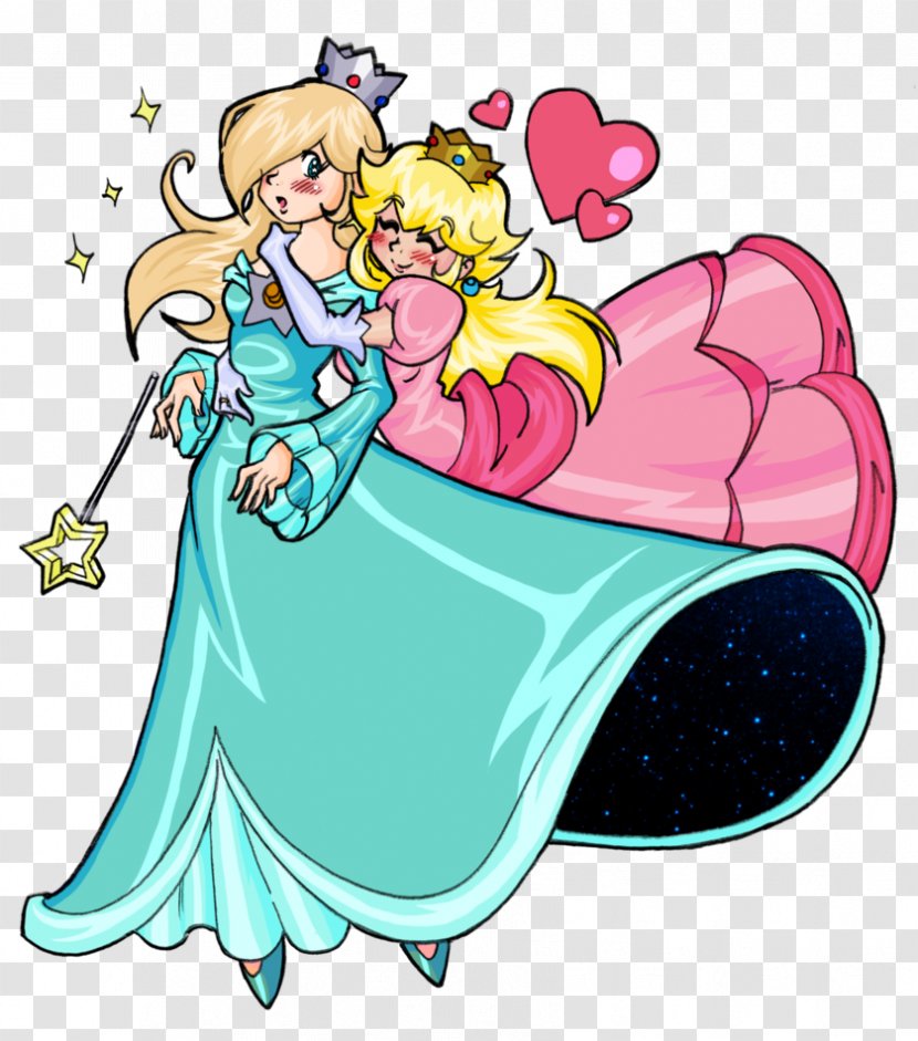 Rosalina Princess Peach Super Mario Bros. - Flower - Love Transparent PNG