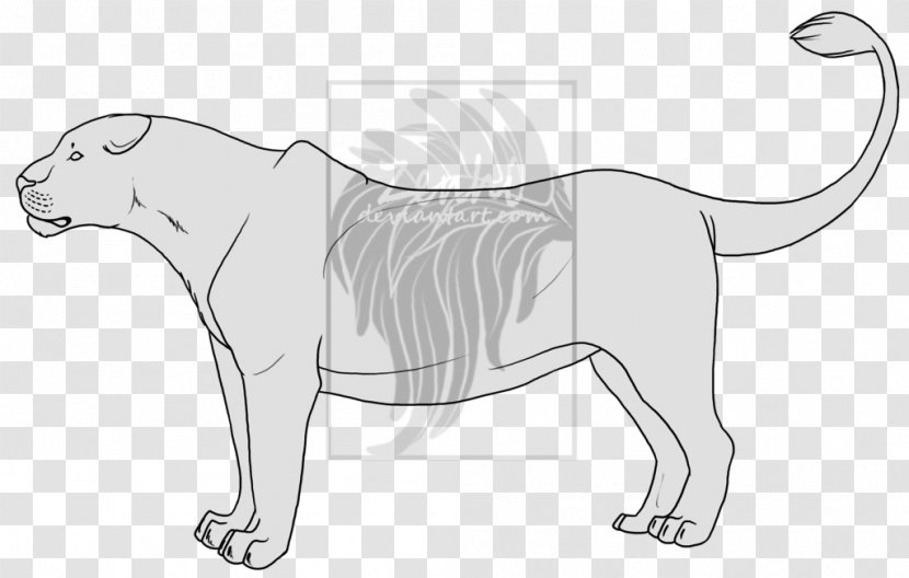 Lion Dog Cat Tiger Cheetah - Cougar Transparent PNG
