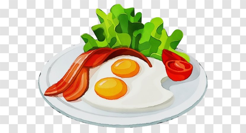 Egg - Breakfast - Poached Garnish Transparent PNG