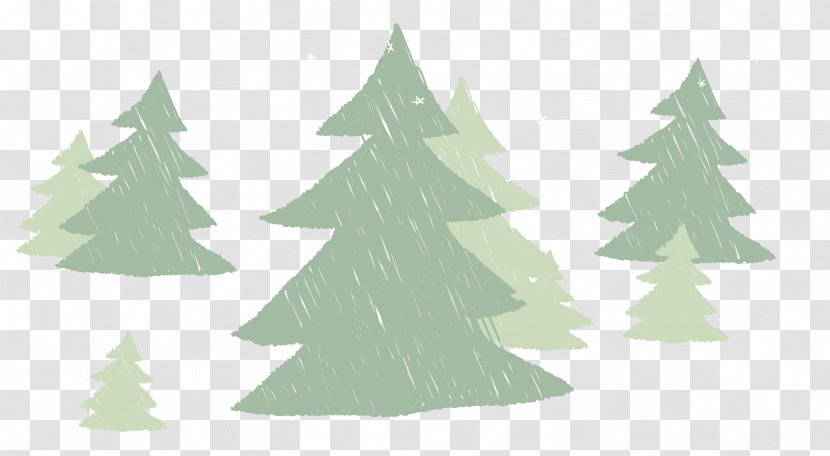 Christmas Tree Pine Clip Art - Family Transparent PNG