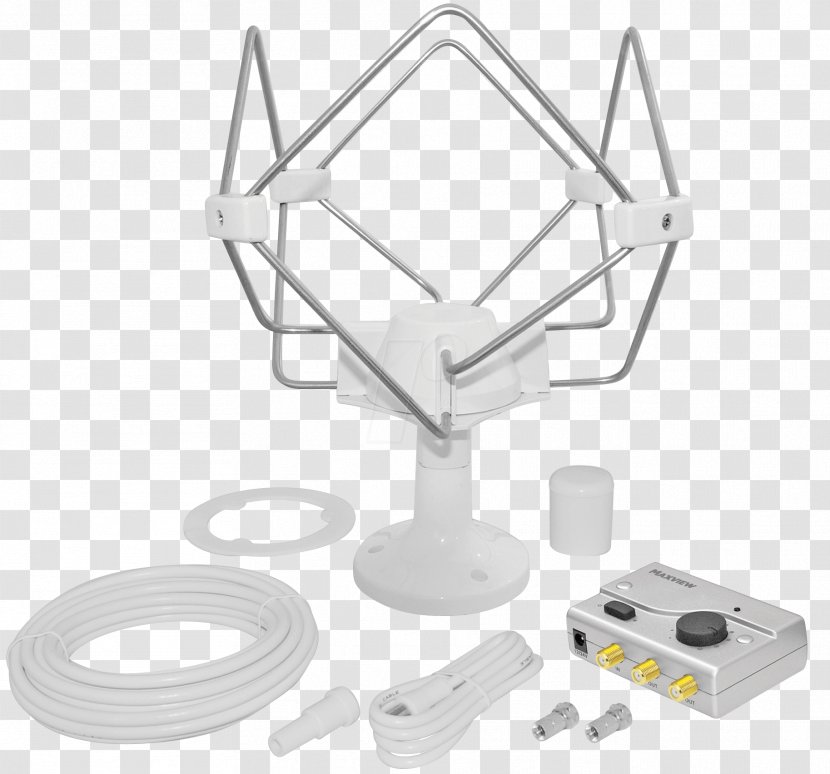 FM Broadcasting Aerials Ultra High Frequency Very Satellite Television - Dvbt - Tv Antenna Transparent PNG