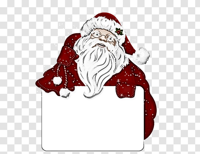 Santa Claus - Christmas - Beard Transparent PNG