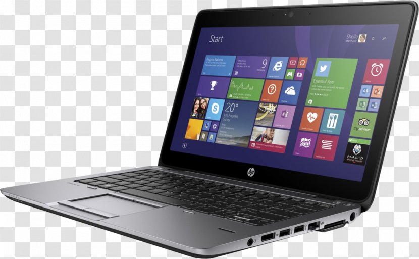 HP EliteBook Laptop Intel Core Computer - Display Device Transparent PNG
