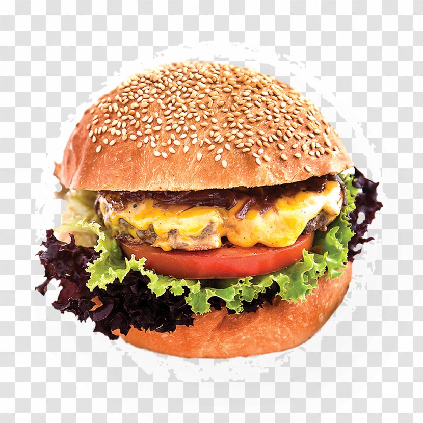 Cheeseburger Hamburger Breakfast Sandwich Whopper Chicken - Dish - Meat Transparent PNG