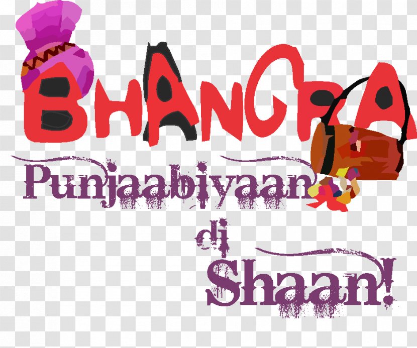 Logo Illustration Brand Font Clip Art - Pink M - Bhangra Transparent PNG