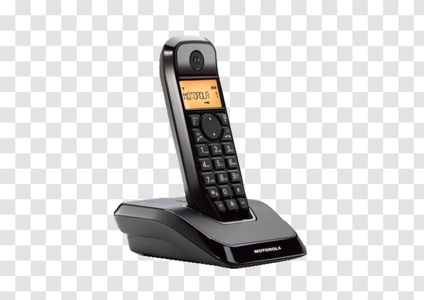 Motorola Startac Duo Dect S1202 Cordless Telephone Digital Enhanced Telecommunications - Technology - Answering Machines Transparent PNG