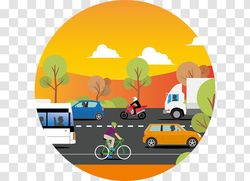 Doubs User Service Illustration Mode Of Transport - Road - U Transparent PNG