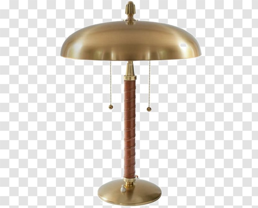 Table Light Fixture Electric Lighting - Metal - Golden Decorative Lamp Transparent PNG