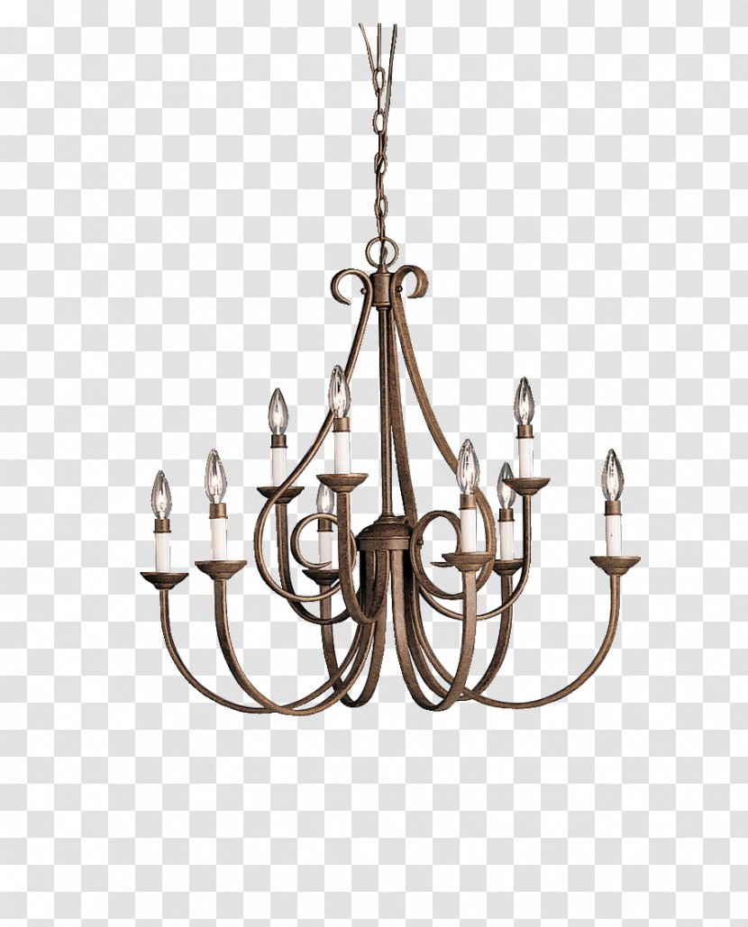 Light Fixture Chandelier Lighting Kichler Transparent PNG