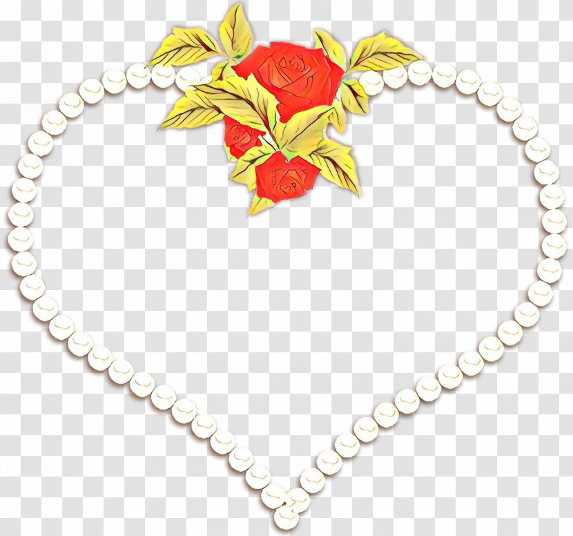 Necklace Body Jewellery Heart M-095 - Fashion Accessory - Plant Transparent PNG