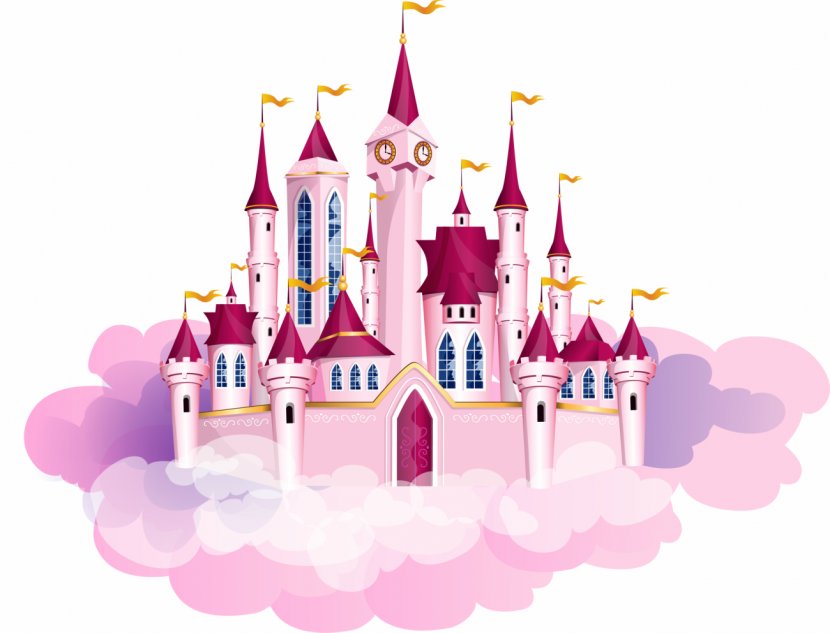 Castle Princess Royalty-free - Wall Decal Transparent PNG