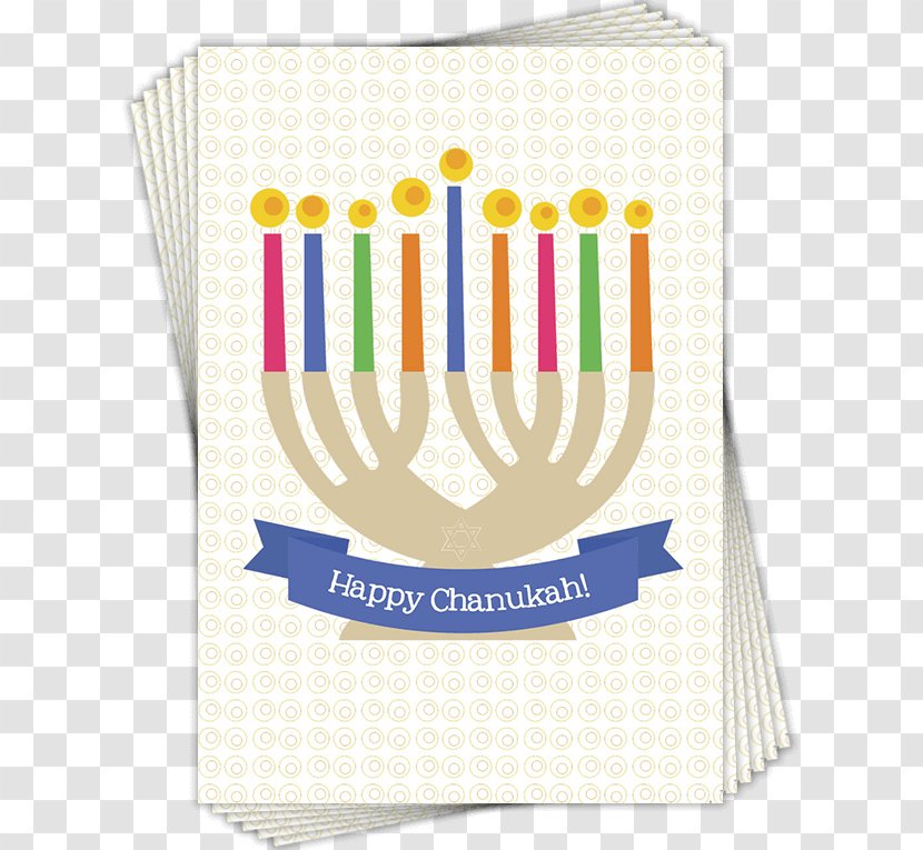 Hanukkah Greeting & Note Cards Wedding Invitation Menorah Candle - Lighting Transparent PNG