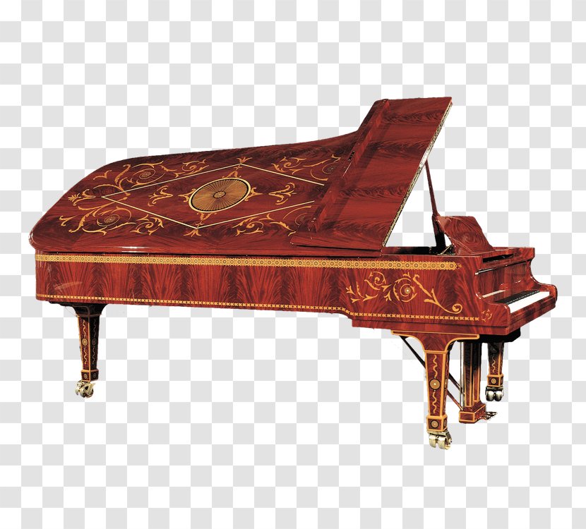 Fazioli Grand Piano Harpsichord Spinet - Table Transparent PNG