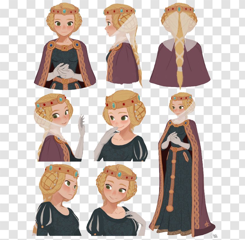 Robin Hood Artist Drawing Concept Art - Silhouette - Egyptian Princess Transparent PNG