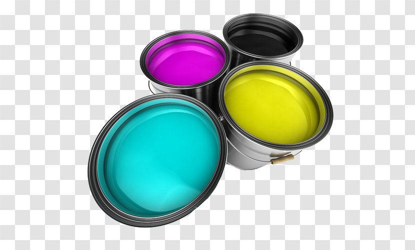 Paint Stock Photography Royalty-free Bucket - Drawing - A Variety Of Colors Transparent PNG