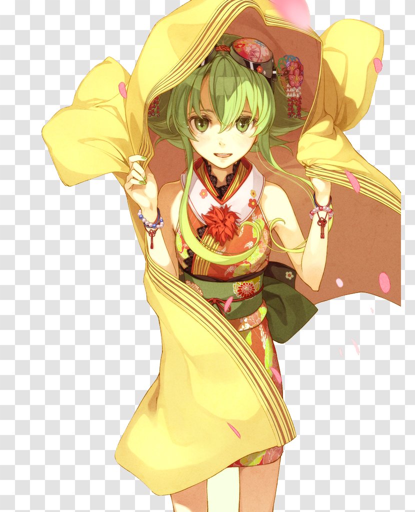 Megpoid Vocaloid Hatsune Miku Megurine Luka Art - Flower Transparent PNG