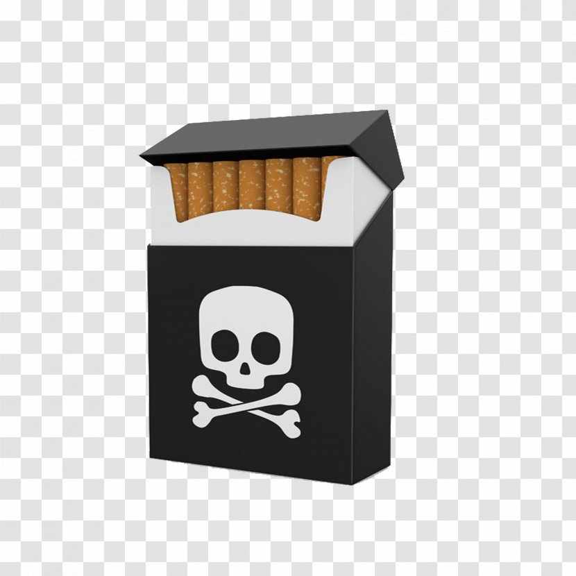 Stock Photography Smoking Illustration Clip Art - Cartoon - Skull Cigarette Transparent PNG