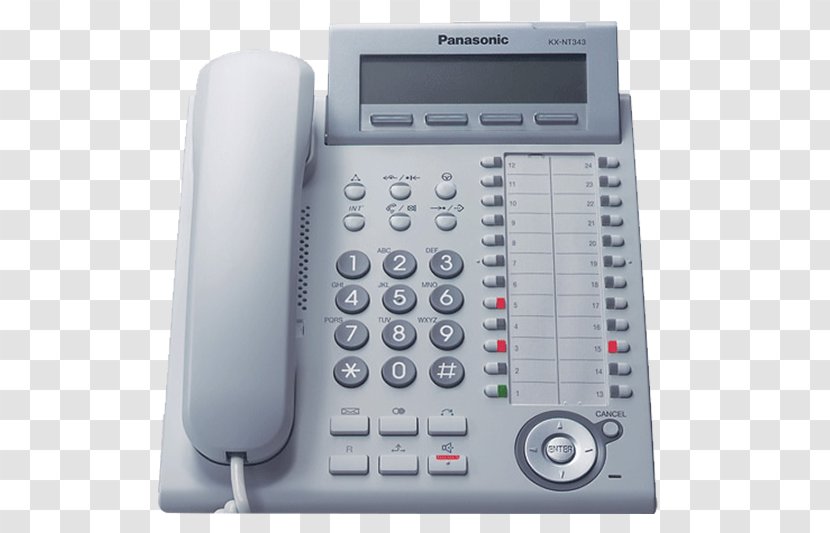 Panasonic Business Telephone System Backlight Liquid-crystal Display LED-backlit LCD - Phone Transparent PNG