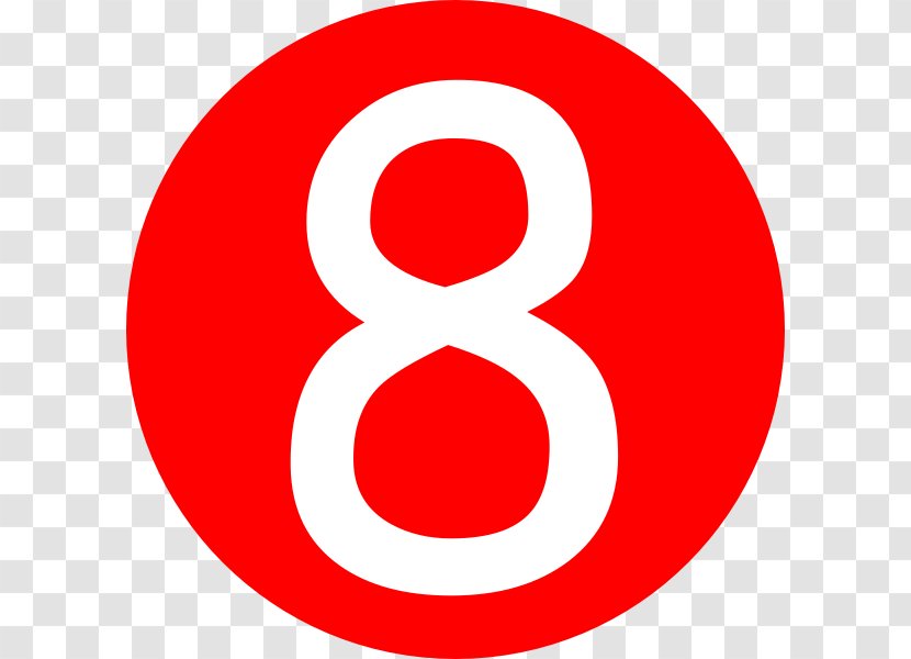Number .com Clip Art - Symbol - 8 Transparent PNG