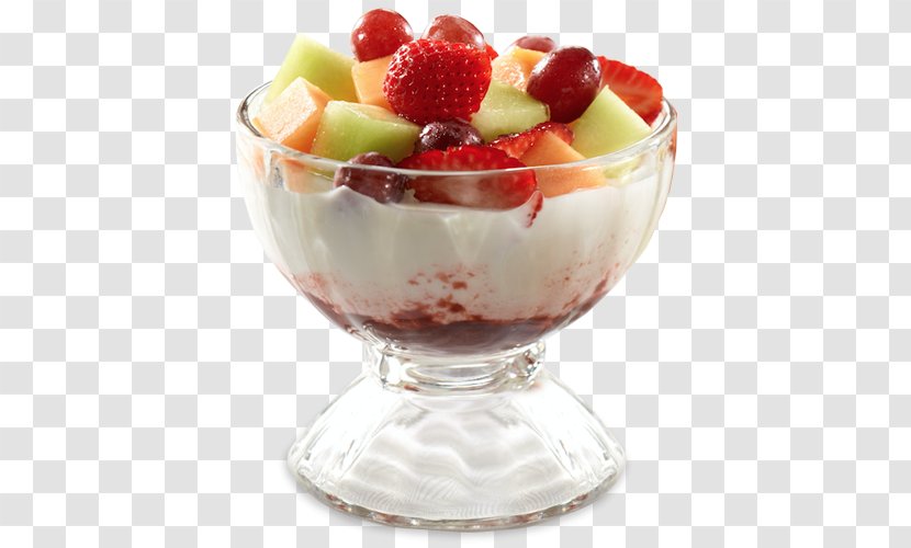 Trifle Fruit Salad Parfait Cream Breakfast - Cuisine Transparent PNG