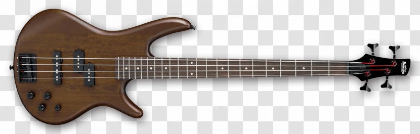 Ibanez GSR200 Bass Guitar Musical Instruments - Silhouette Transparent PNG