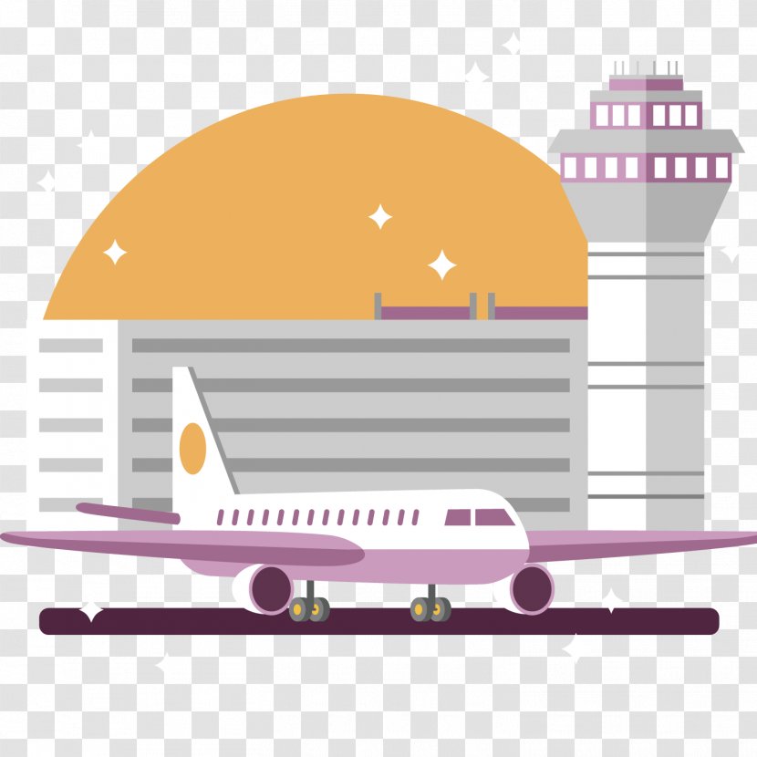 Airport Logo - Illustration - Apron Transparent PNG