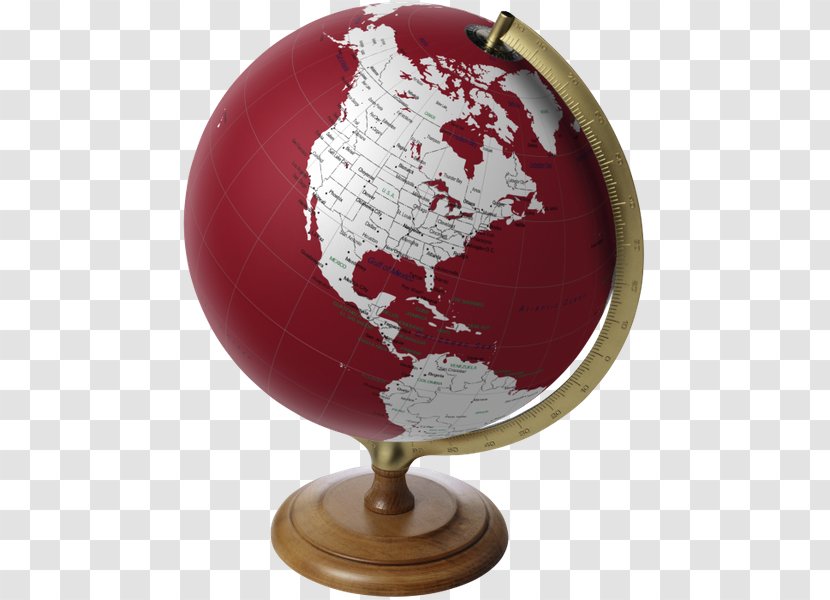 Globe World Map Earth Transparent PNG