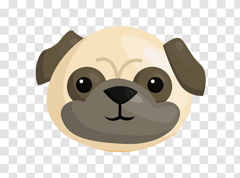 Pug Puppy Clip Art - Cuteness Transparent PNG
