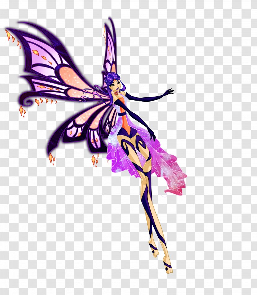 Fairy Costume Design Insect Clip Art - Violet Transparent PNG
