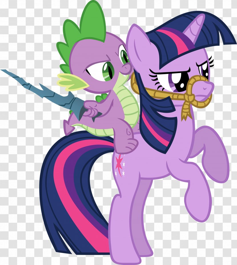 Spike Twilight Sparkle Rarity Pinkie Pie YouTube - Watercolor Transparent PNG