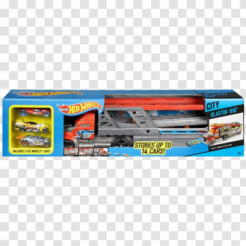 Hot Wheels Toy Car Carrier Trailer Vehicle Transparent PNG