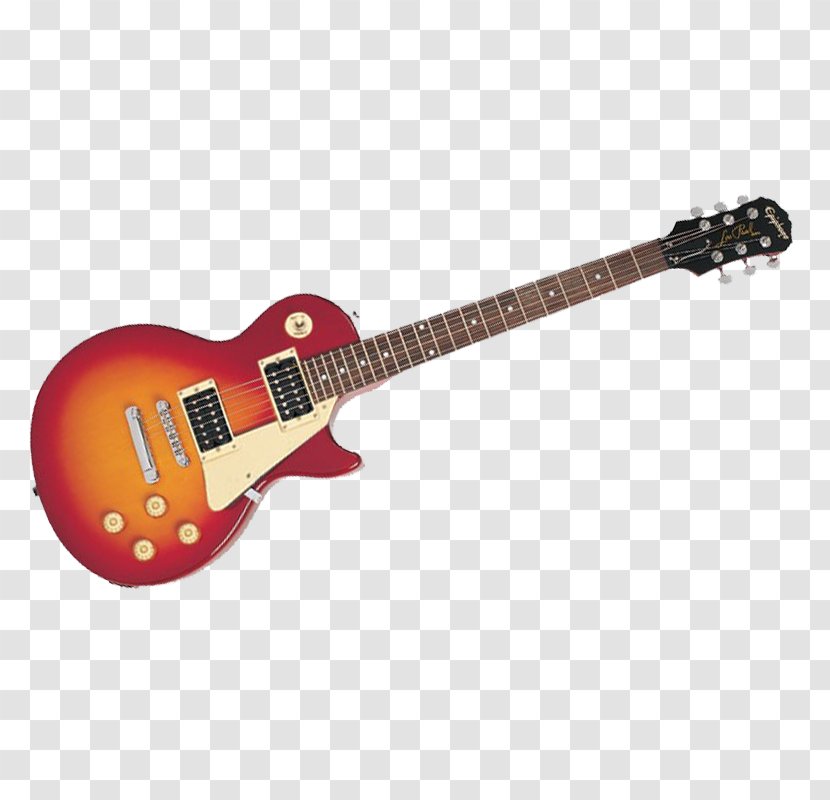 Electric Guitar Gibson Brands, Inc. Cort Guitars Les Paul - Silhouette Transparent PNG