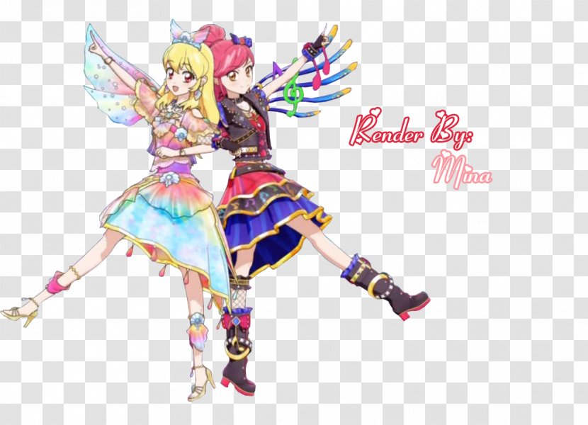 Aikatsu! Ichigo Hoshimiya Rendering - Frame Transparent PNG