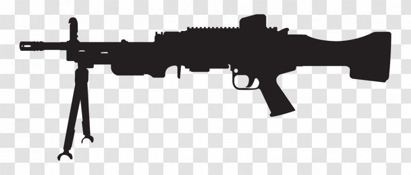 Heckler & Koch MG4 MG5 Weapon Firearm - Cartoon Transparent PNG