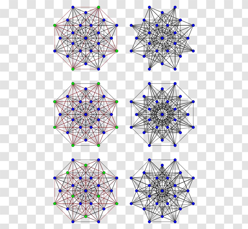 Graph Theory Chang Graphs Graphics Shrikhande - Symmetry - Mathematics Transparent PNG