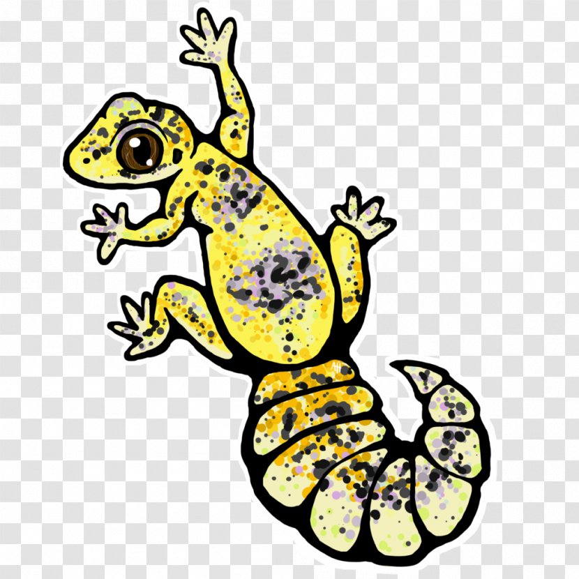 Common Leopard Gecko Lizard Reptile Clip Art - Geckos Transparent PNG