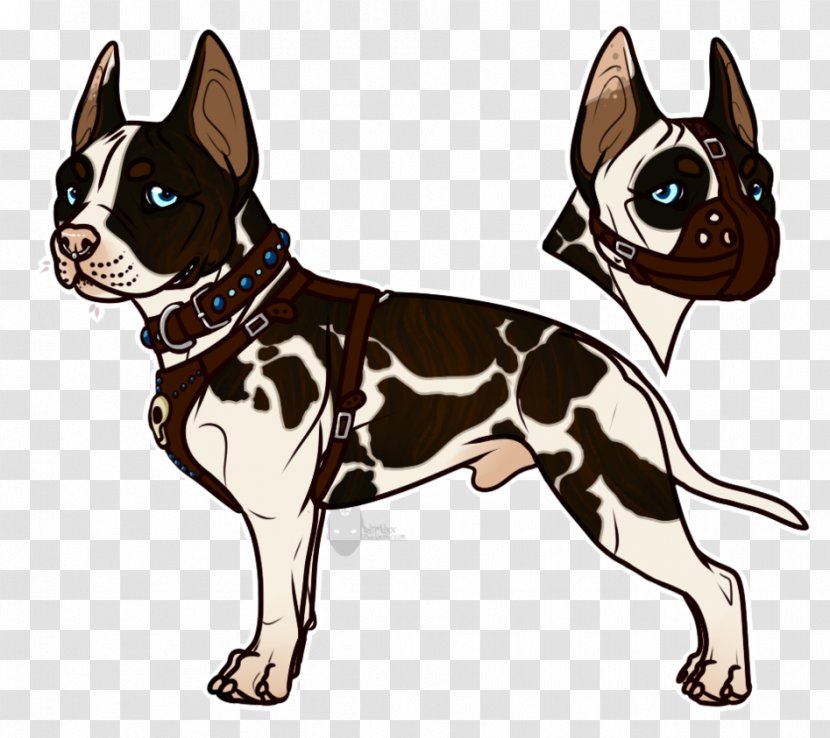 Boston Terrier Whiskers Dog Breed Cat Non-sporting Group - Tail - Cute Bulldog Transparent PNG