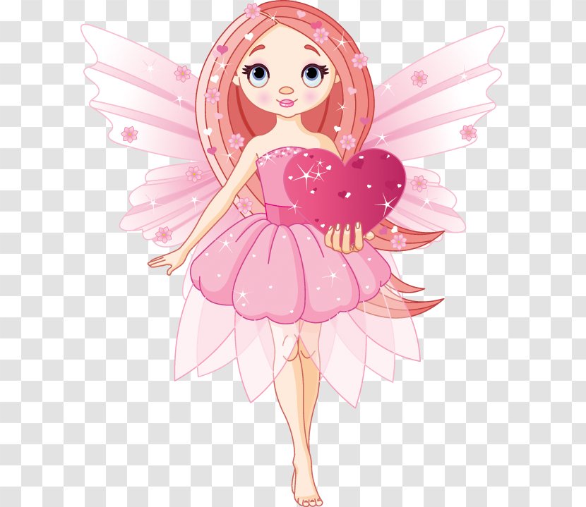 Fairy Heart Clip Art - Tree - Elf Transparent PNG