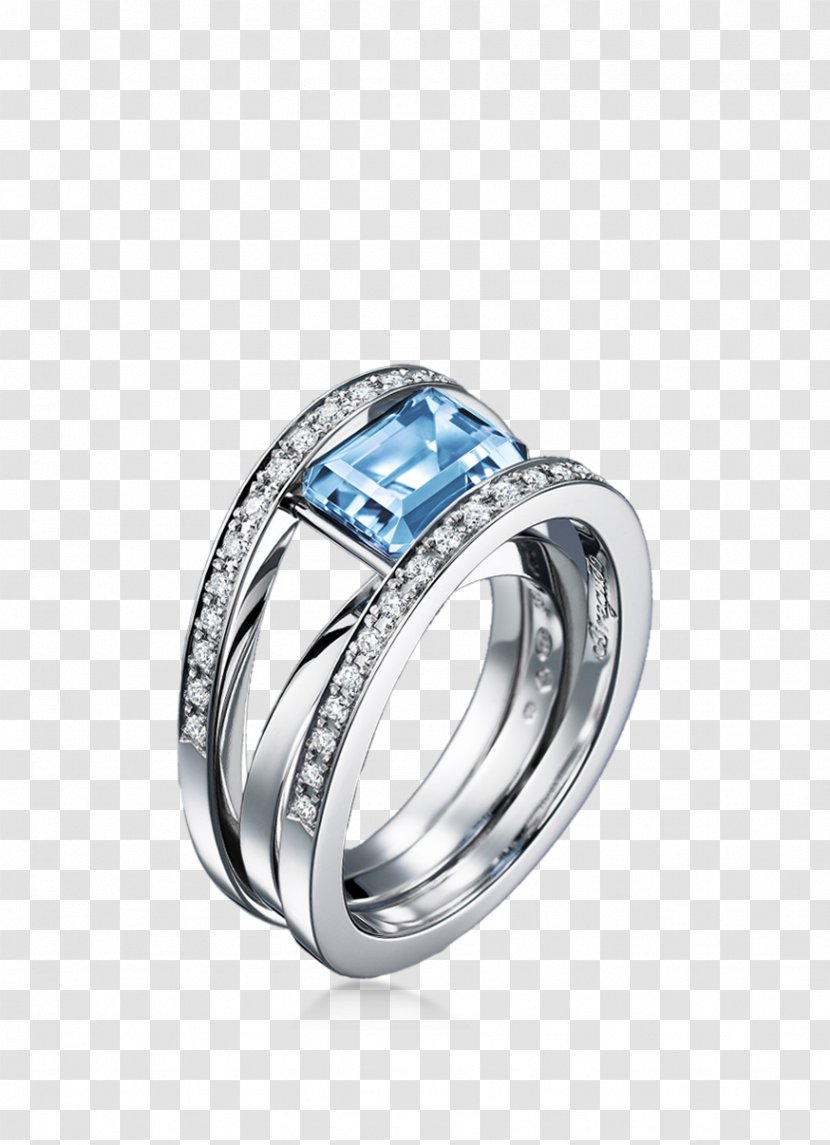Sapphire Ring Gemstone Diamond Breguet - Bitxi Transparent PNG