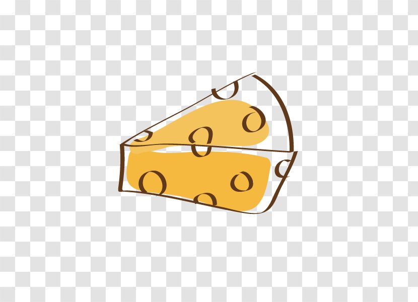 Cartoon Cheese Illustration - Material - Toast Transparent PNG