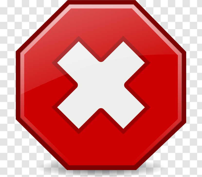 Clip Art - Symbol - Stop Sign Transparent PNG