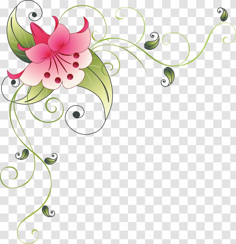 Floral Design Border Flowers Clip Art - Stock Photography - Flower Transparent PNG