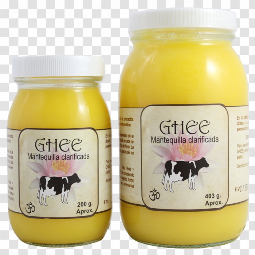 Medellín Clarified Butter Ghee Condiment Flavor - Dairy Product Transparent PNG