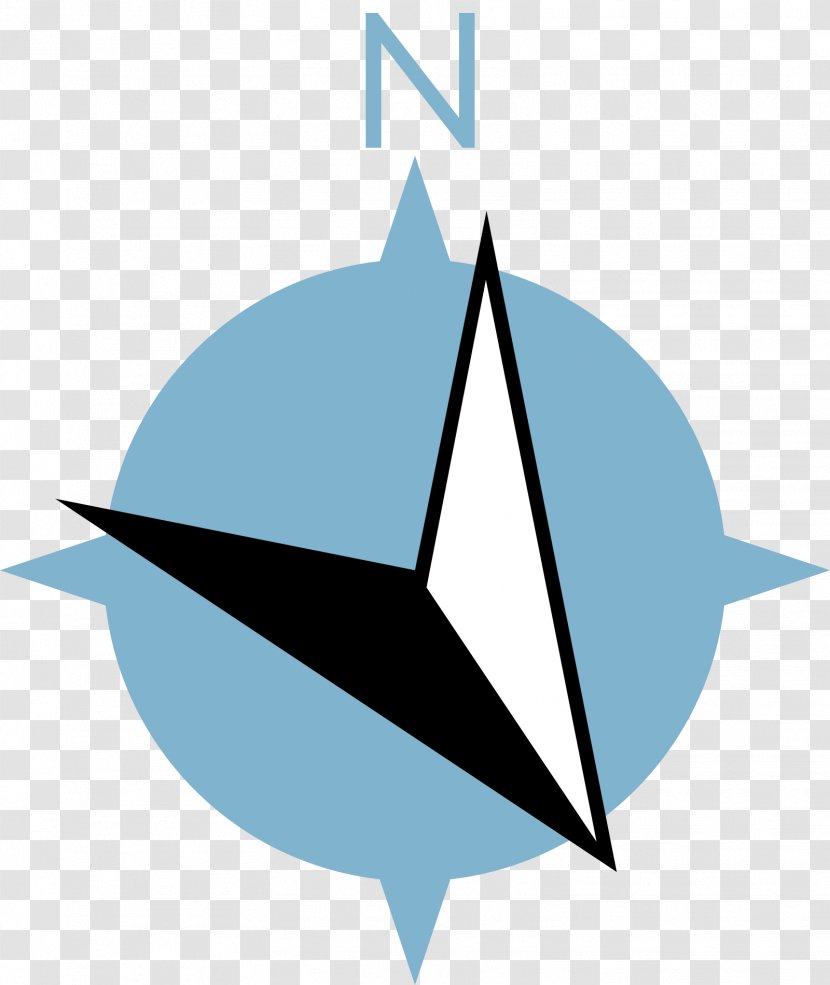 North Points Of The Compass Symbol - Map Transparent PNG
