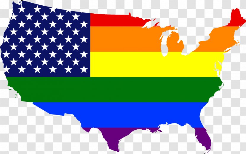 United States LGBT Community Rainbow Flag Same-sex Marriage - Frame - Pride Transparent PNG
