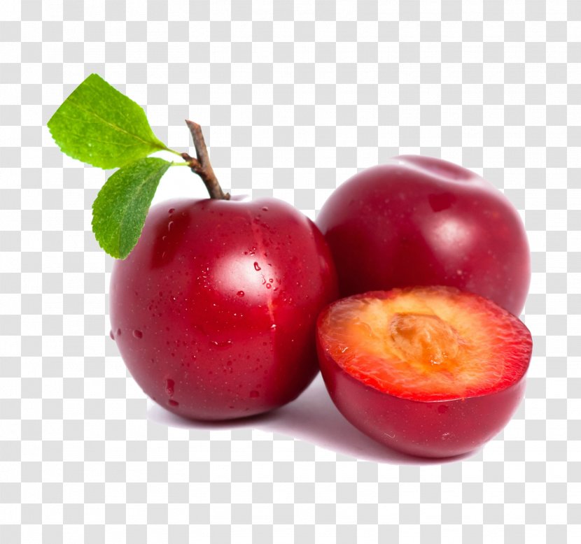 Common Plum Fruit Red Food Nectarine - Prunus Transparent PNG